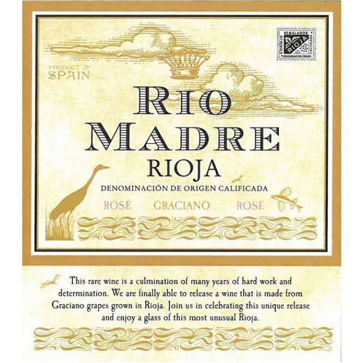 Rio Madre Rose Bottle