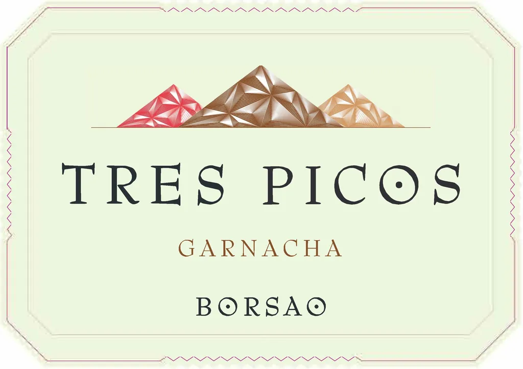 Tres Picos Garnacha Bottle