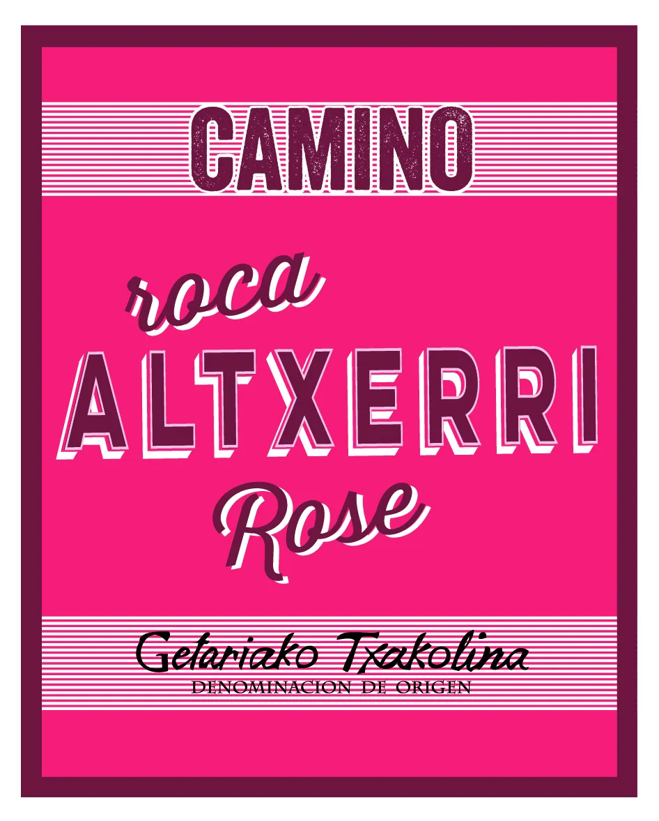 Txakoli Rose Bottle