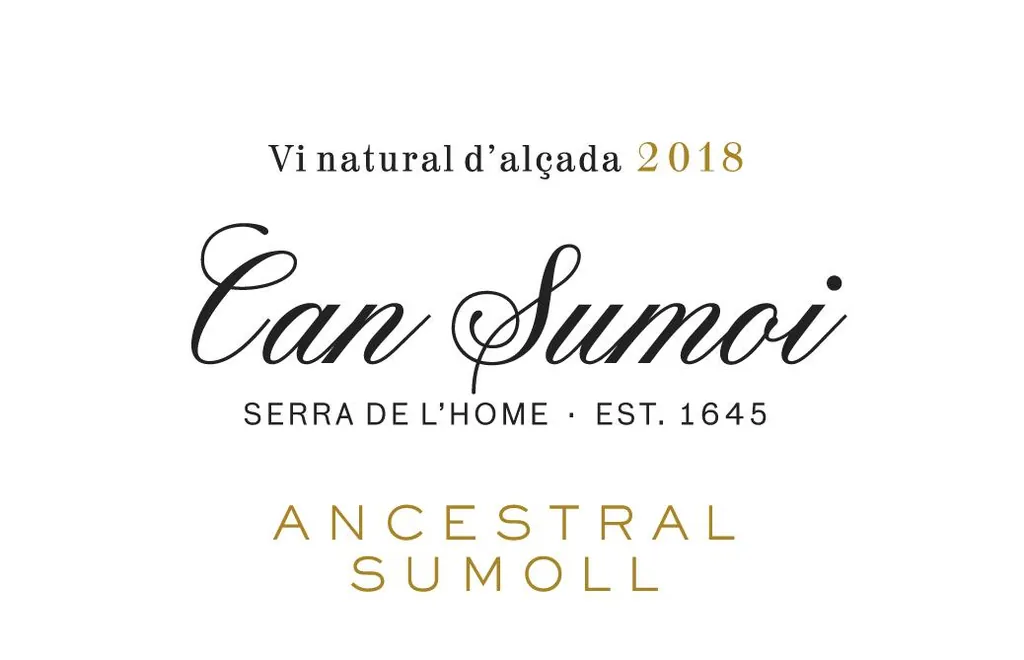 Ancestral Sumoll Bottle