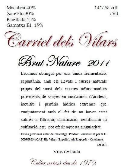 Brut Nature Bottle