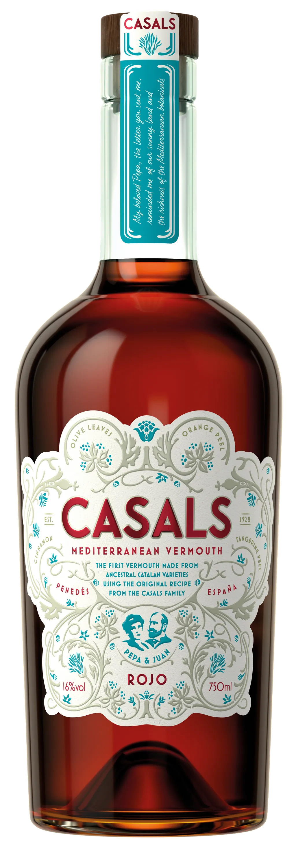 Mediterranean Vermouth Bottle