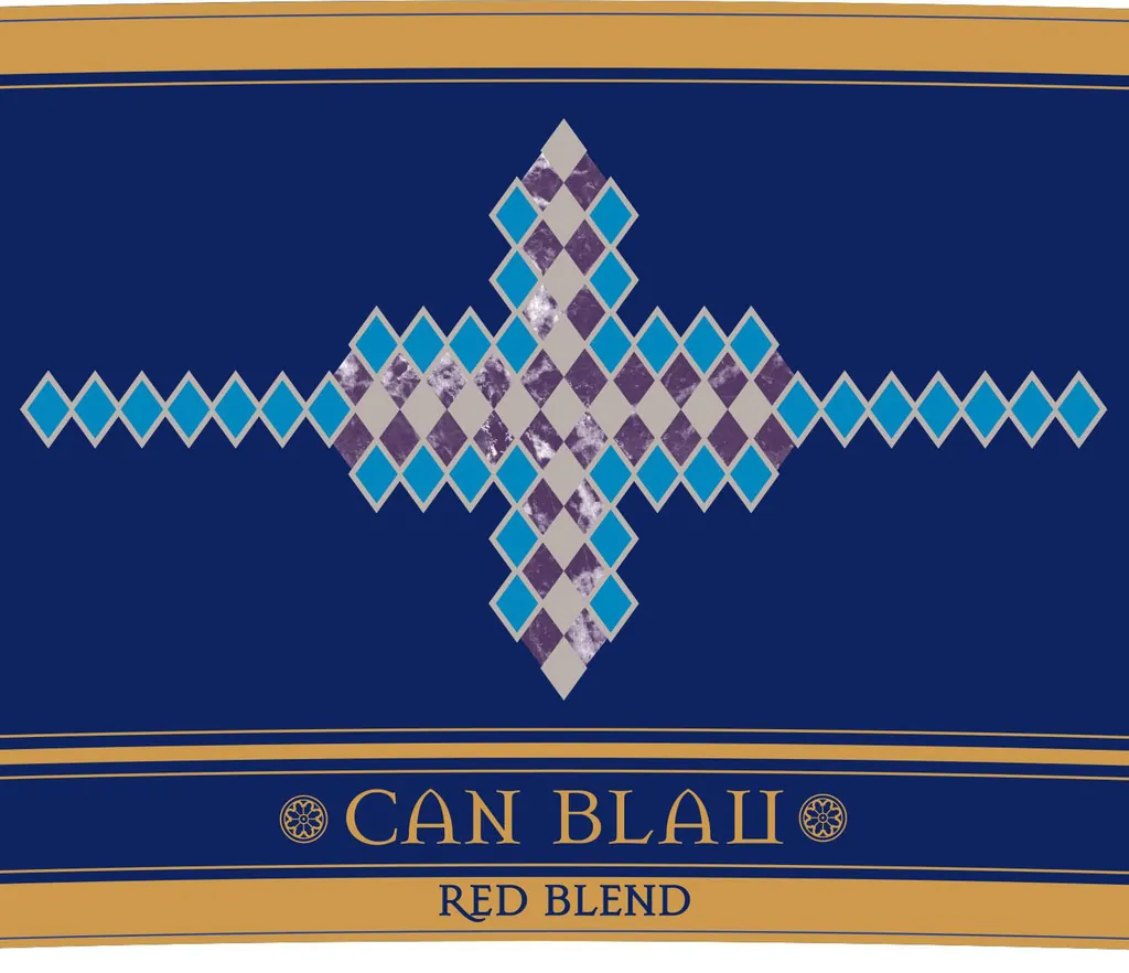Can Blau Bottle