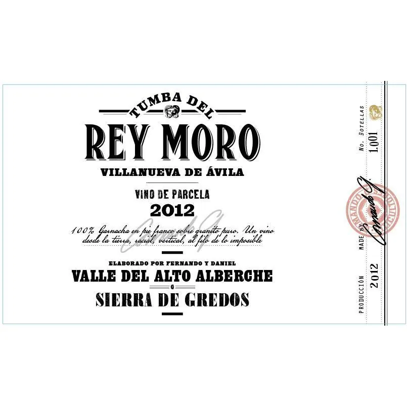Tumba del Rey Moro Bottle
