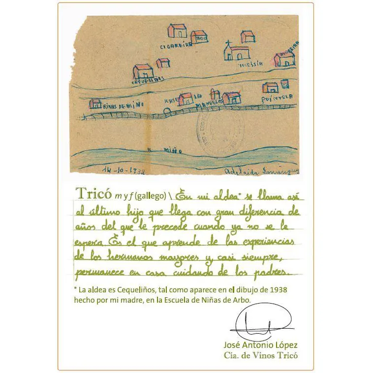 Trico Albarino Bottle