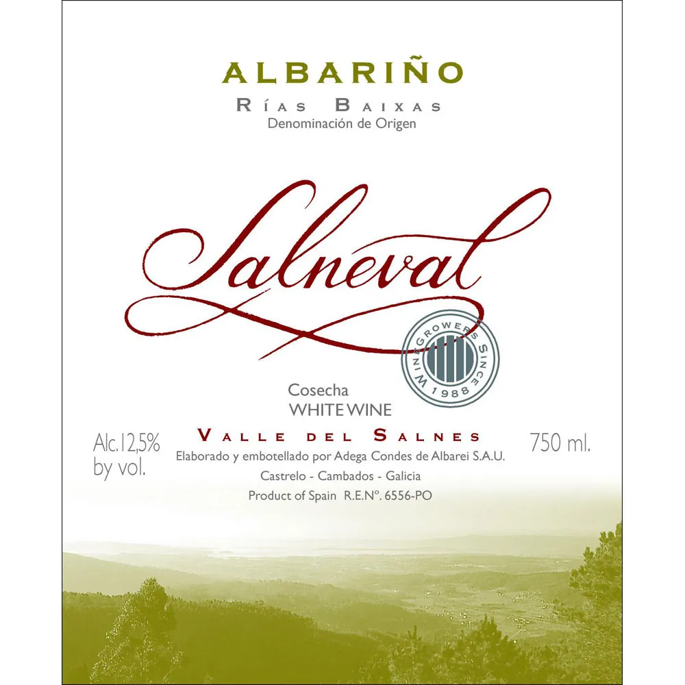Salvenal Albarino Bottle