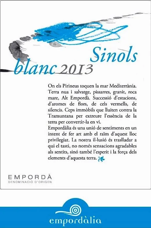 Sinols Blanc Bottle