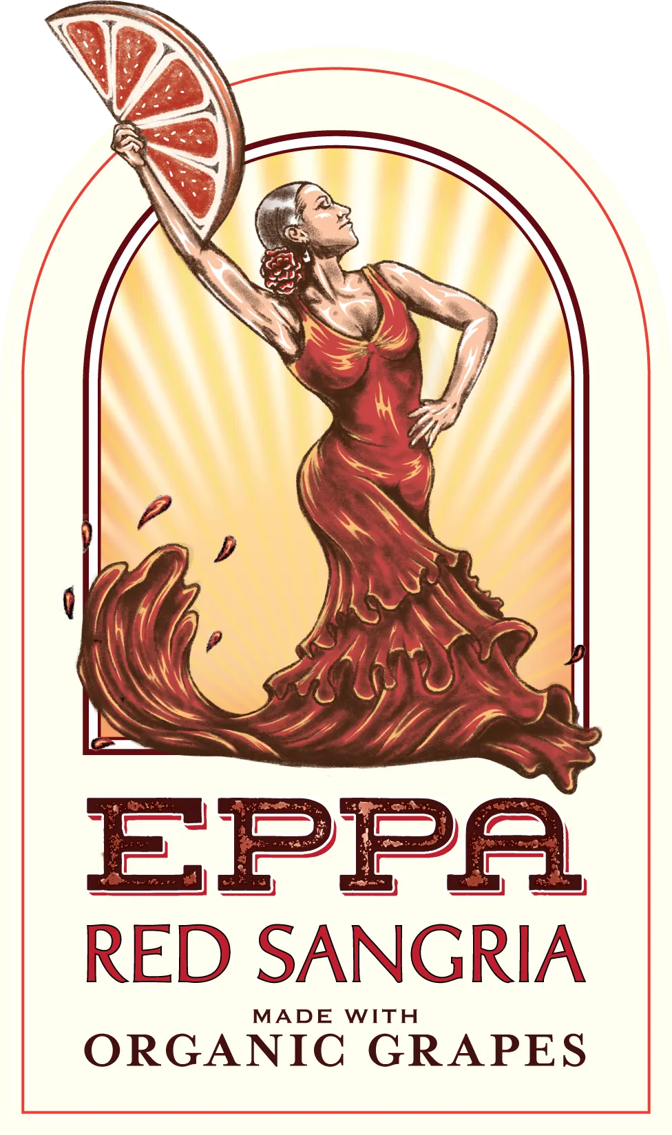 SupraFruta Organic Red Sangria Bottle