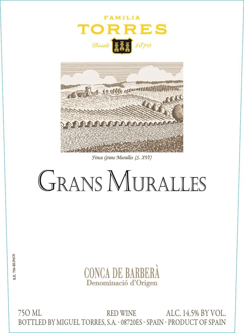 Grans Muralles Bottle