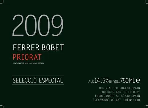 Ferrer Bobet Bottle