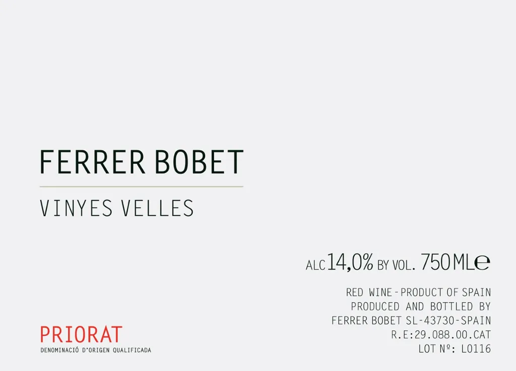 Vinyes Velles Bottle