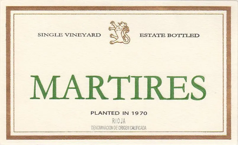 Martires Bottle