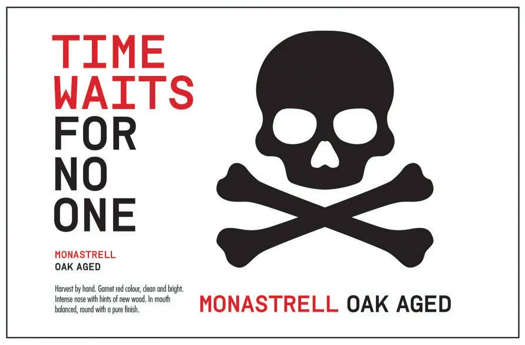 Time Waits For No One Monastrell Bottle