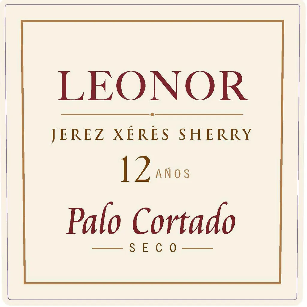 Leonor Palo Cortado Sherry Bottle