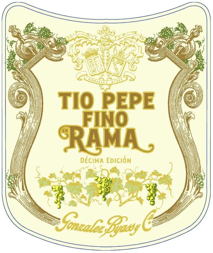 Tio Pepe Fino Sherry En Rama Bottle