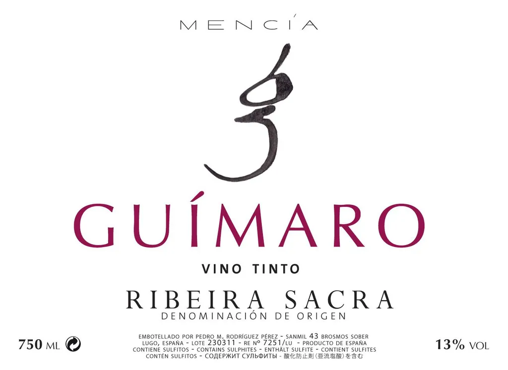 Ribeira Sacra Mencia Bottle