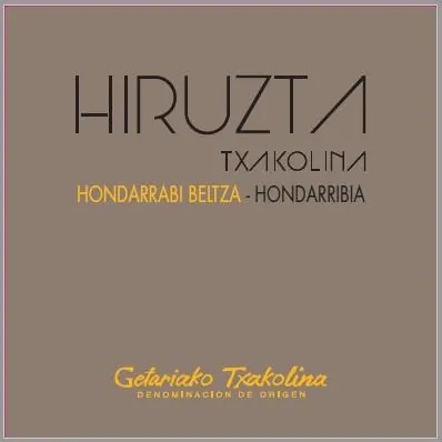 Txakolina Tinto Bottle