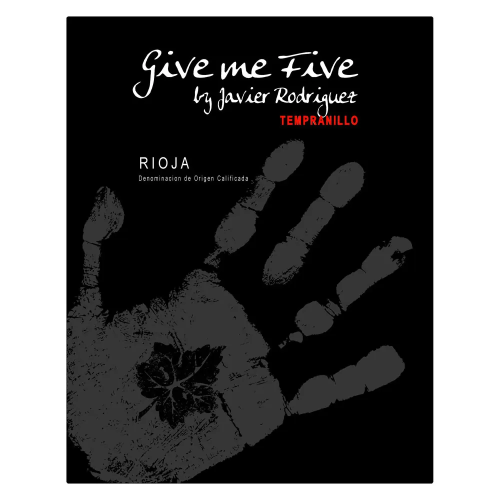 Give Me Five Rioja Bottle