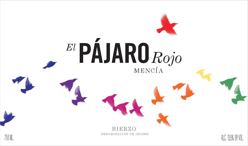 El Pajaro Rojo Mencia Bottle