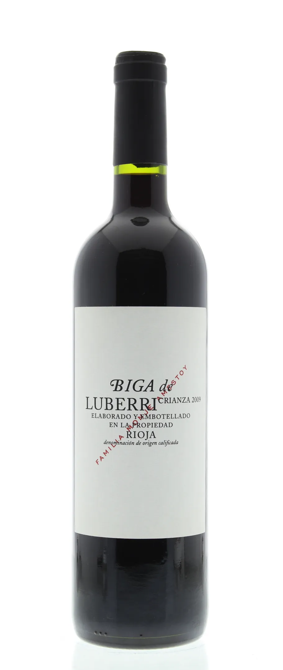 Biga Rioja Crianza Bottle