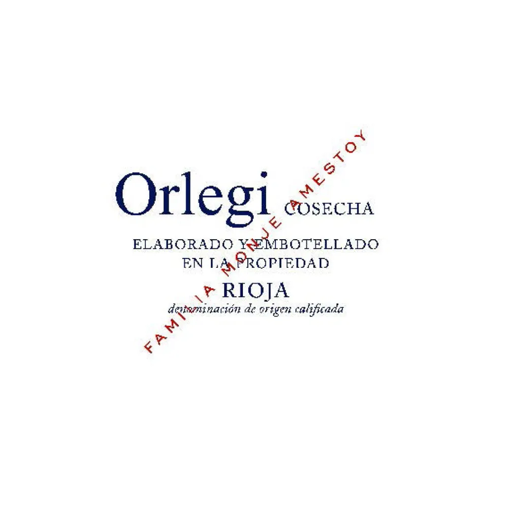 Rioja Orlegi Bottle
