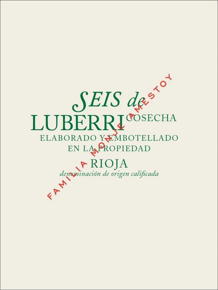 Seis de Luberri Bottle