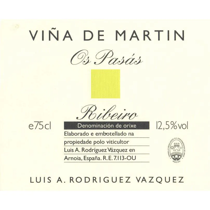 Vina de Martin Os Pasas Blanco Bottle