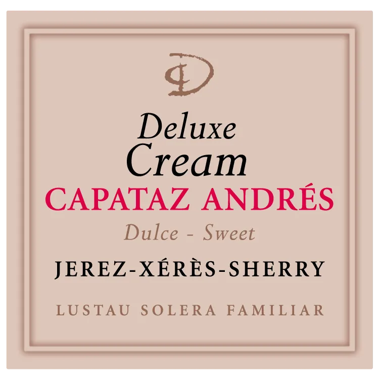 Capataz Andres Deluxe Cream Sherry Bottle