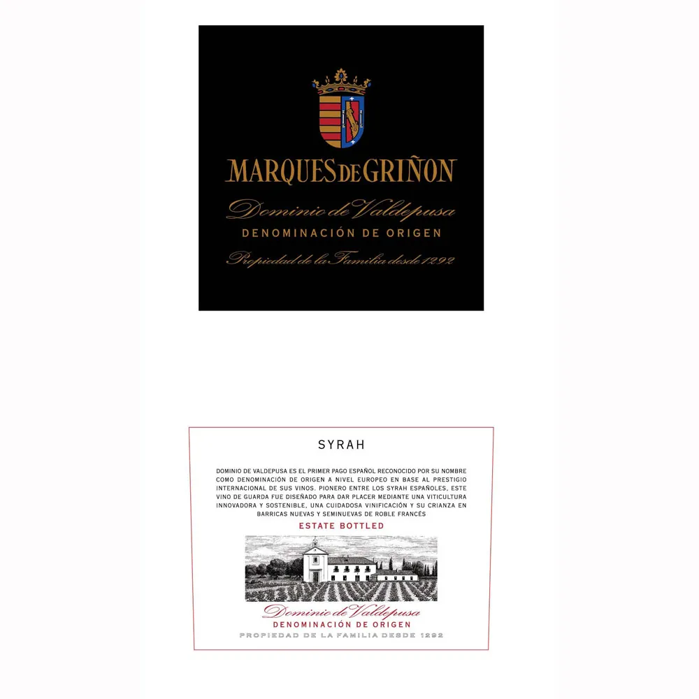 Dominio de Valdepusa Syrah Bottle