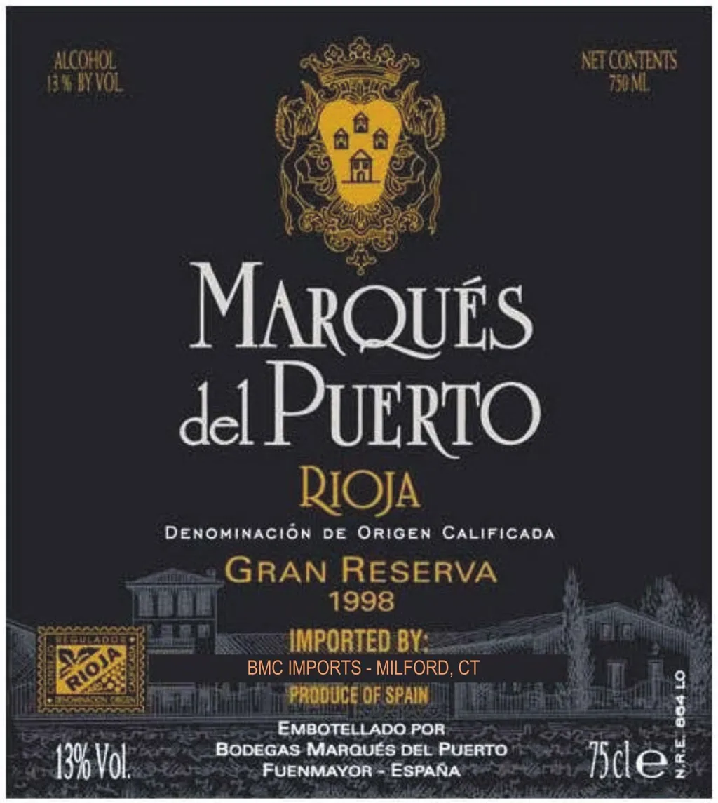 Rioja Gran Reserva Bottle