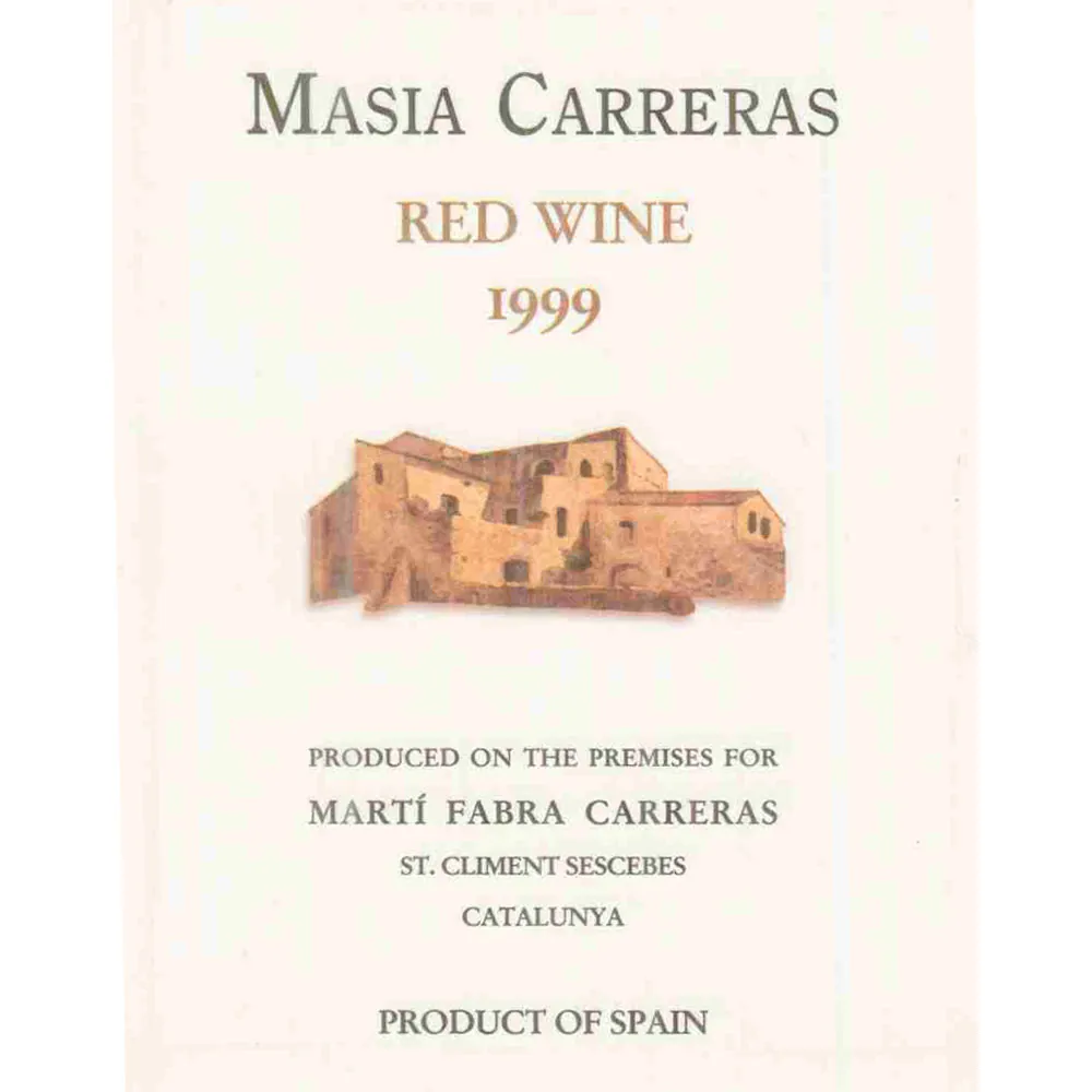 Masia Carreras Bottle