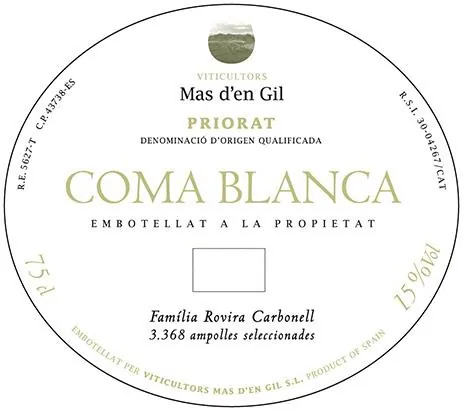 Coma Blanca Bottle