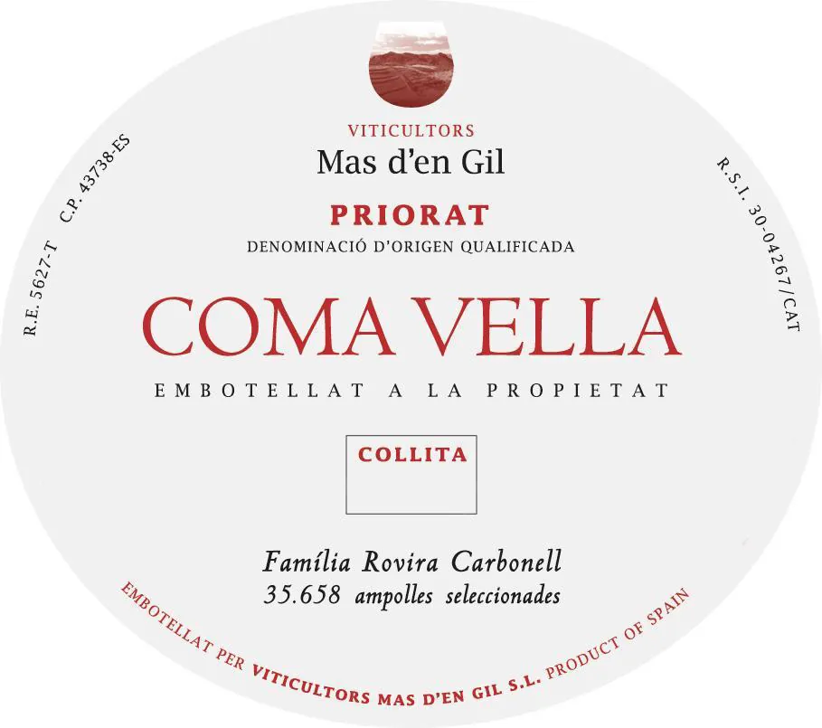 Coma Vella Bottle