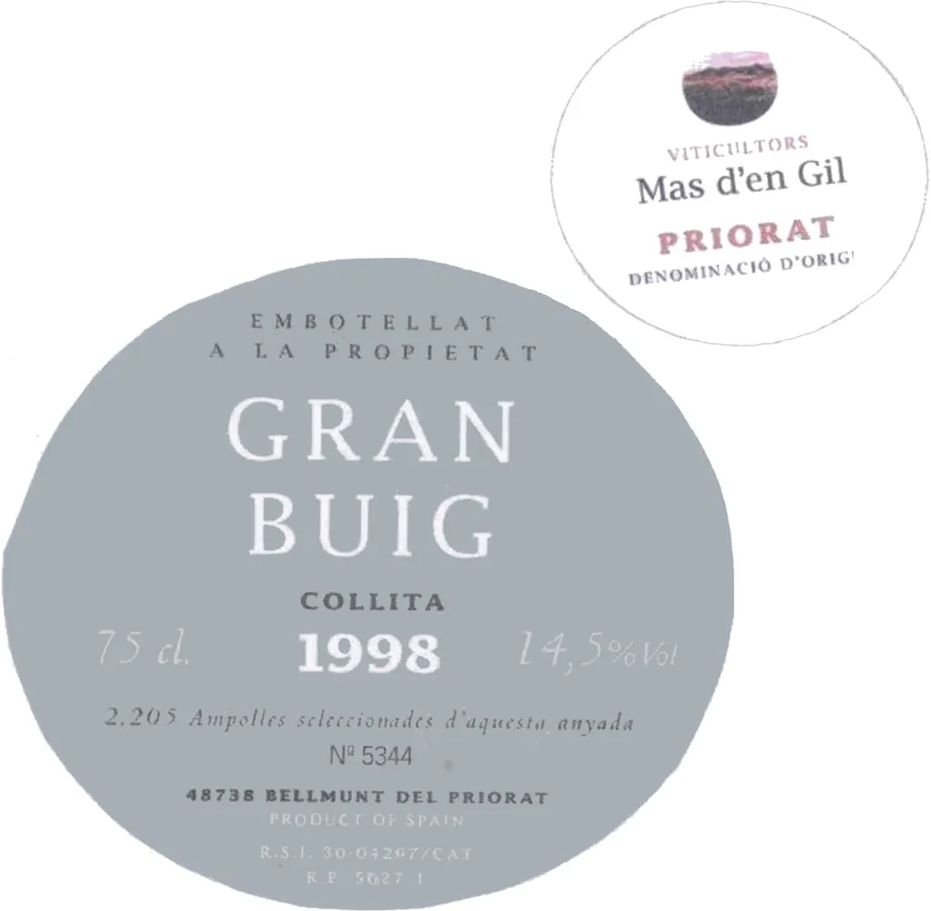Gran Buig Gran Reserva Bottle