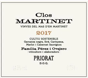 Clos Martinet Priorat Bottle