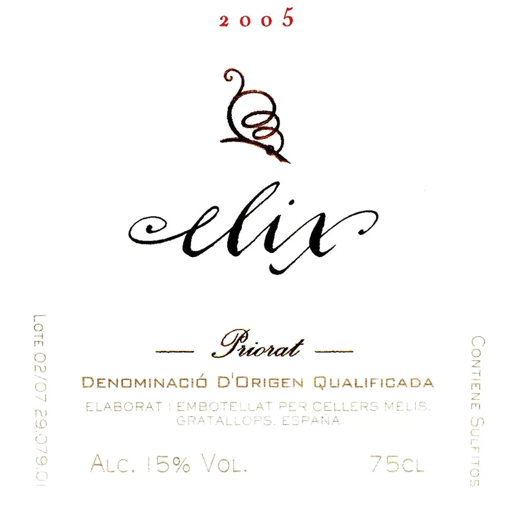 Elix Priorat Bottle