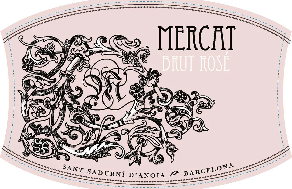 Cava Brut Rose Bottle