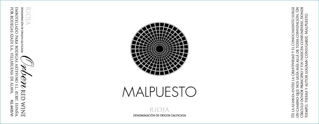 Rioja Malpuesto Bottle