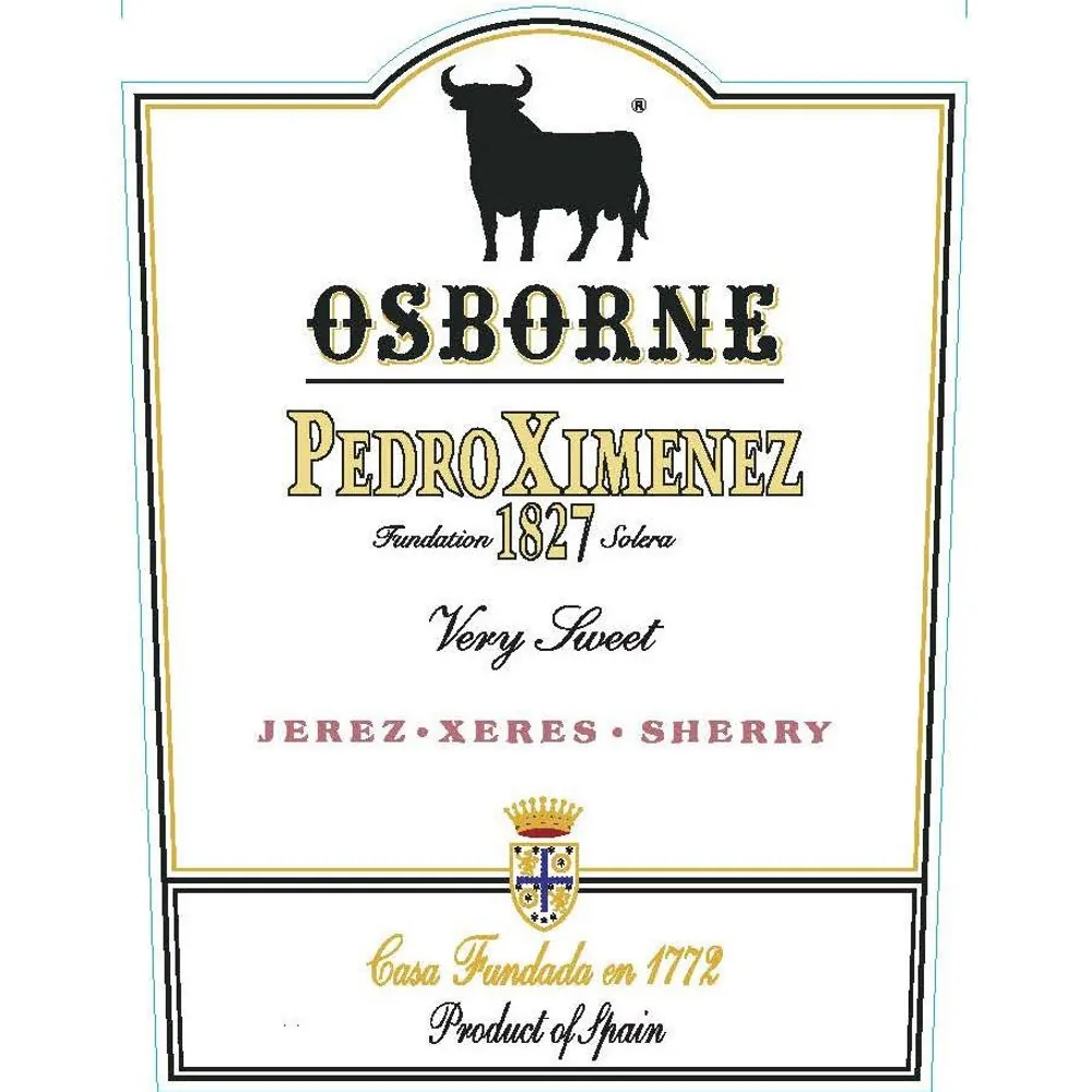 Pedro Ximenez Bottle