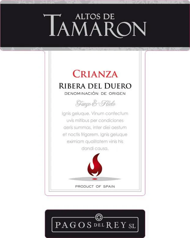 Altos de Tamaron Crianza Bottle