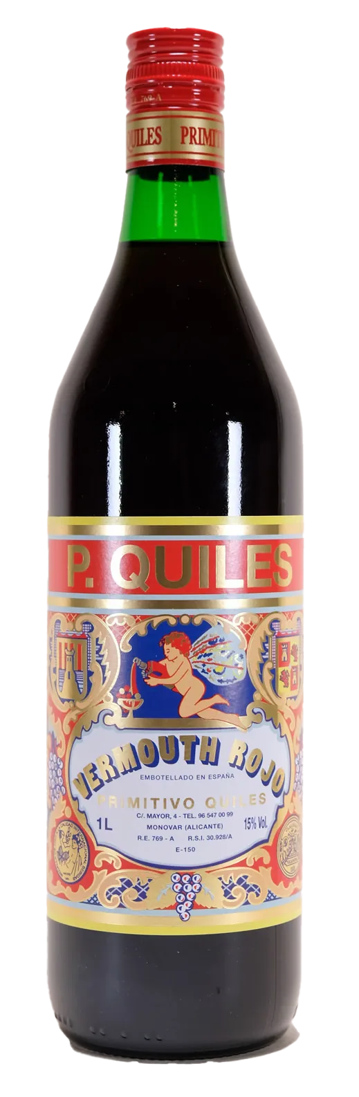 Vermouth Rojo Bottle