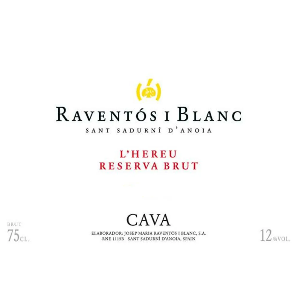 L'Hereu Reserva Brut Cava Bottle
