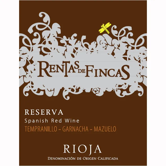 Rioja Rentas de Fincas Reserva Bottle