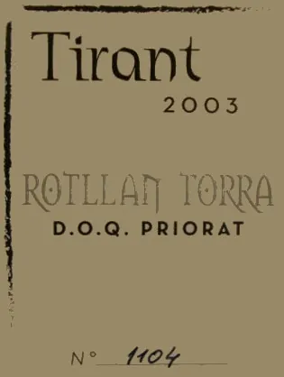 Tirant Bottle
