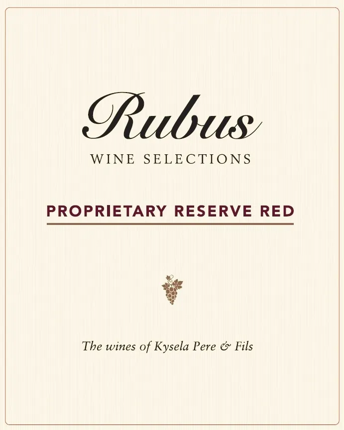 Proprietary Red Bottle