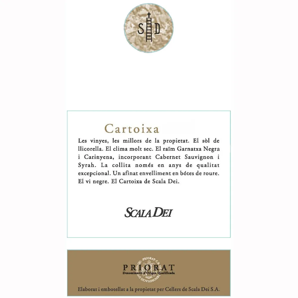 Priorat Cartoixa Bottle