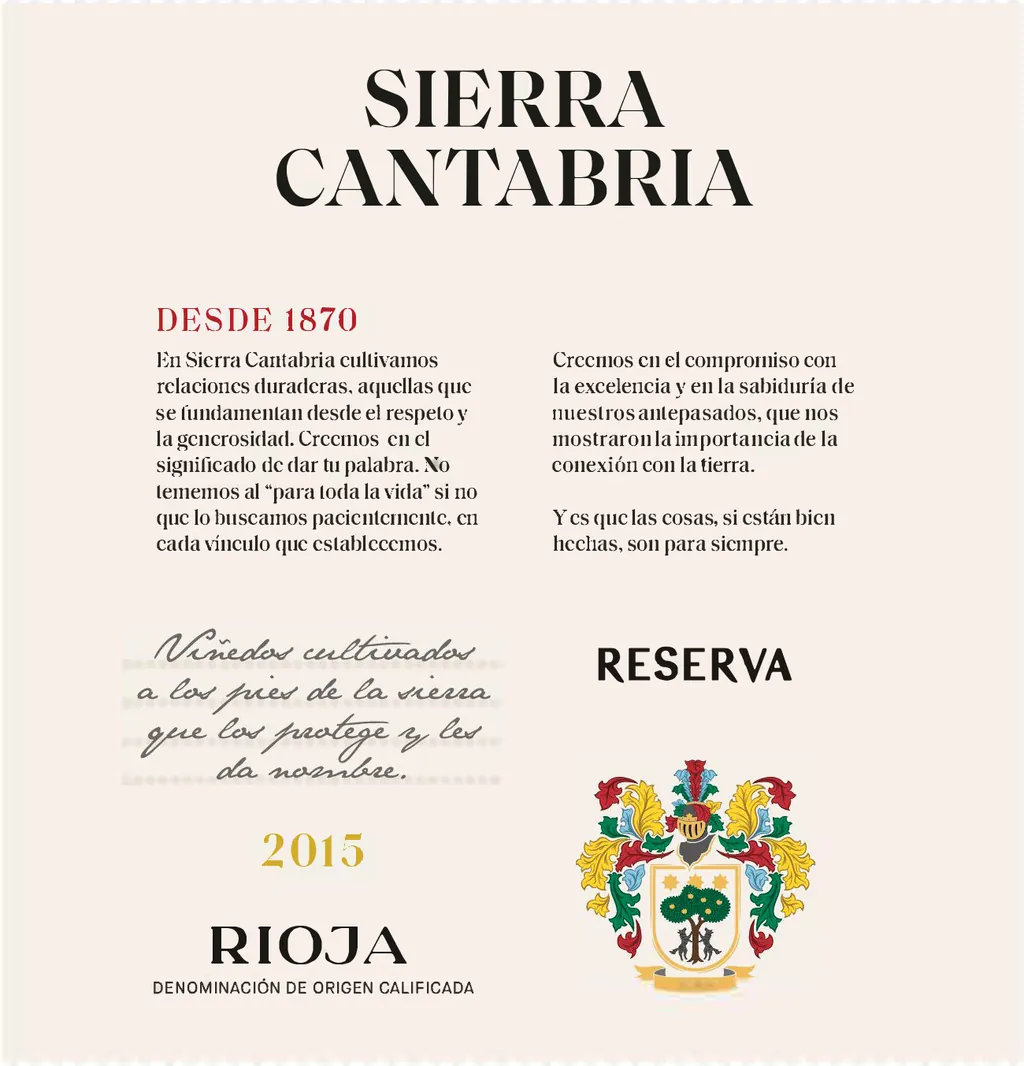 Rioja Reserva Bottle