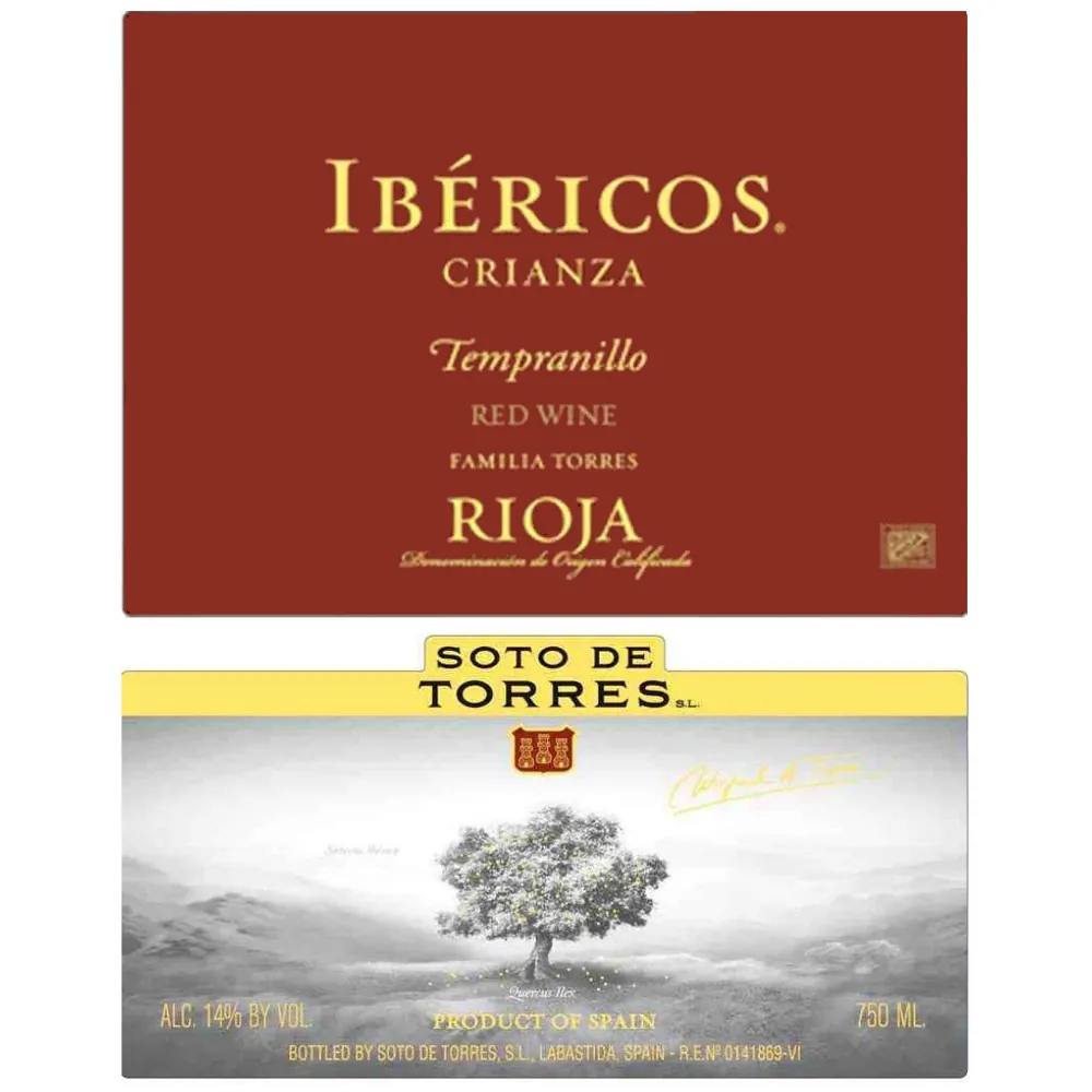 Ibericos Crianza Rioja Bottle