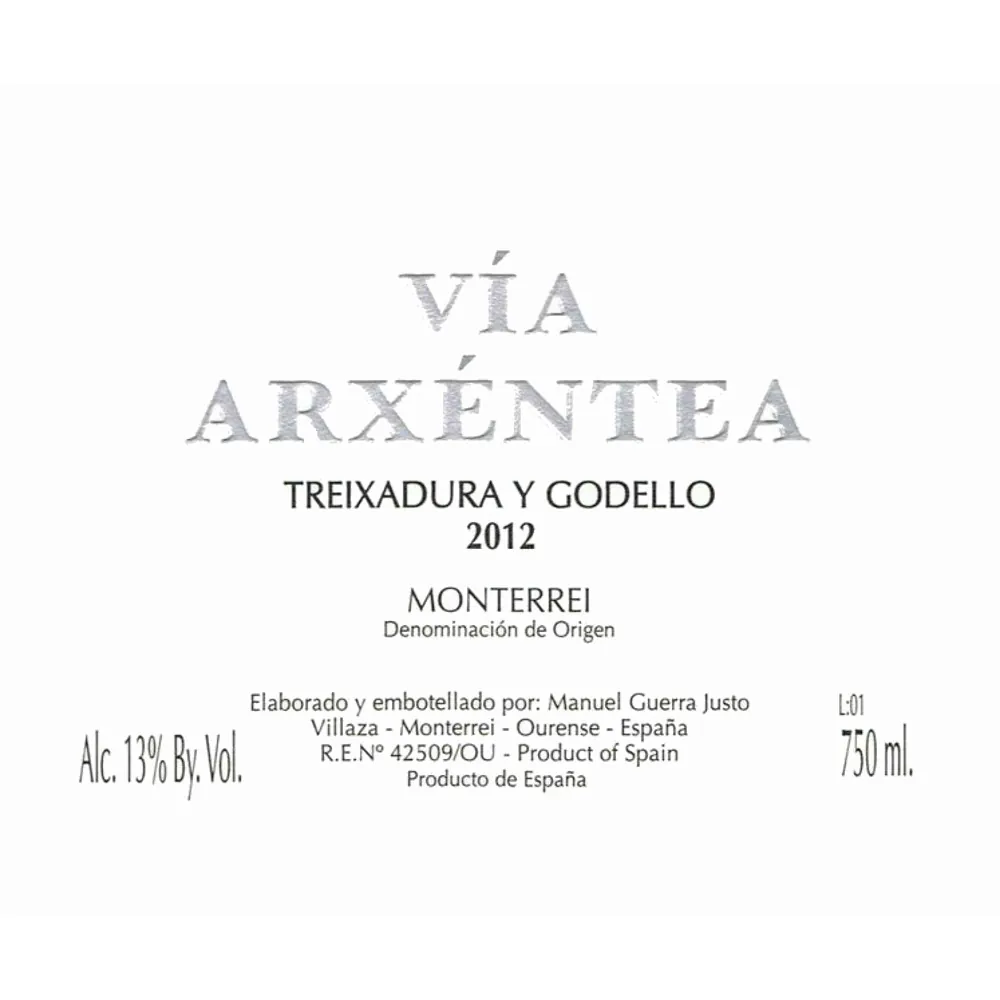 Treixadura Y Godello Bottle
