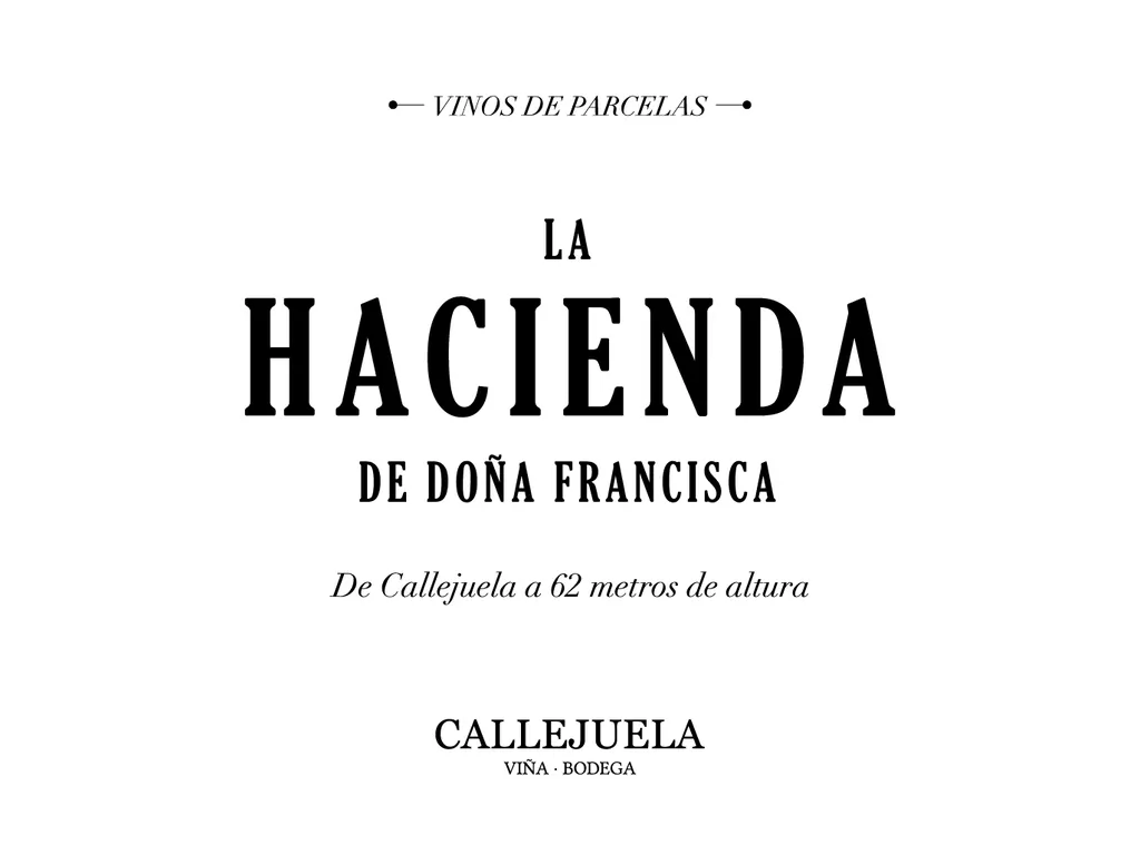 Hacienda De Dona Francisca Bottle